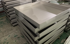 不锈钢厚板激光折弯方盘