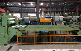 平板分条拉矫机